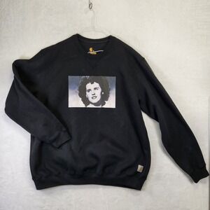 Carhartt Black Dahlia Elizabeth Short Graphic Sweatshirt Black Mens XL Original